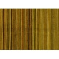thumbnail image 1 of Ahgly Company Machine Washable Indoor Rectangle Abstract Yellow Modern Area Rugs, 2' x 4', 1 of 4