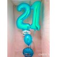 thumbnail image 3 of 1pc 34 Inch Number Shaped Balloon, 3 of 4