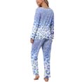 thumbnail image 4 of ZHUGeLI Womens Pajama Set Long Sleeve Pajamas Top and Pants V Neck Pjs Set Soft Loungewear with Pockets, 4 of 6