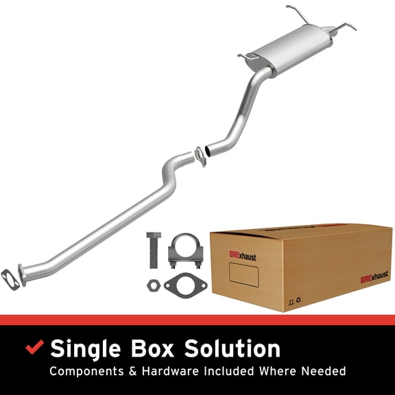 BRExhaust OE Replacement Exhaust System Kit 106-0636: Compatible with 2001-2006 Hyundai Santa Fe 2.7L