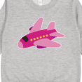 thumbnail image 3 of Inktastic Girls Pink Airplane Pilot Toddler Sweatshirt, 3 of 4