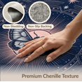 thumbnail image 6 of ODIKA Moth Magical Shaped Circle Nocturnal Insect Cosmic Witchy Whimsical for Small Living Room, Playroom, Bedroom, Easy Care Kids Safe, 6 of 7