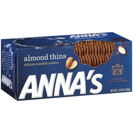Anna's Almond Thins Delicate Swedish Cookies, 5.25 OZ