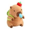 thumbnail image 3 of TISHITA Capybara Stuffed Toy with Pullable Snot Bubbles Capybara Toy for Gifts Turtle Shell B, 3 of 8