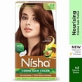 thumbnail image 3 of Nisha Creme Hair Color | Permanent Long Lasting Brown Hair Dye Color Kit | Natural Brown | 4.05 Oz, 3 of 10