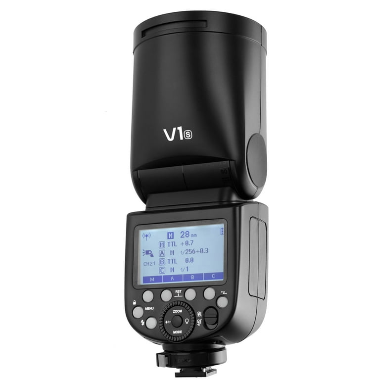 Godox V1-S TTL Li Ion Round Head Camera Light Flash for Sony ADI