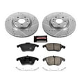 thumbnail image 3 of PowerStop Front Z23 Evolution Sport Carbon-Fiber Ceramic Brake Pad and Drilled & Slotted Rotor Kit Fits: LAND ROVER VOLVO Select Models K5608, 3 of 10