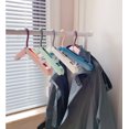 thumbnail image 4 of Gancho de suspensión plegable de viaje con clip Juego de viaje de negocios Percha de secado portátil Calcetines Clip de secado de lencería Verde + Azul + Rosa + Gris Blanco total 4pcs TUNC Sencillez, 4 of 5