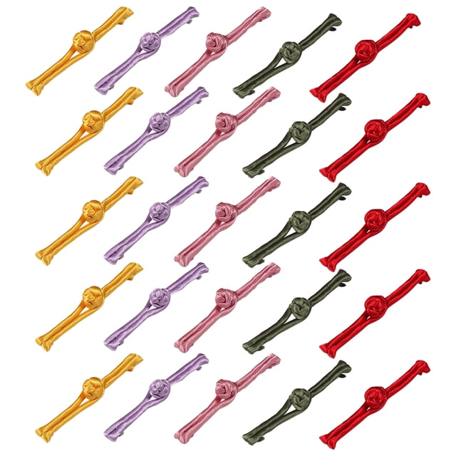 unbranded 30Ud Botones Decorativos De Tela Para Prendas Traje Chino Único Y Duradero