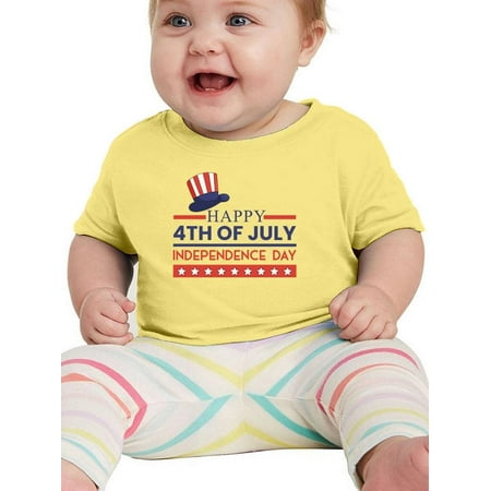 

Happy Independence Day Usa T-Shirt Infant -Image by Shutterstock 6 Months