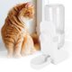 thumbnail image 5 of Eddwiin Dispensador de Agua para Mascotas - Dispensador de Agua Colgante de plástico para Perros y Gatos, alimentador para Loros, hámster, Fuente de Agua(Blanco), 5 of 5