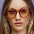 thumbnail image 3 of Lunettes de Soleil Décoratives Rétro pour Prise de Vue de Rue Hommes et Femmes Vacances en Plein Air (Couleur : F, Taille : 1), 3 of 4