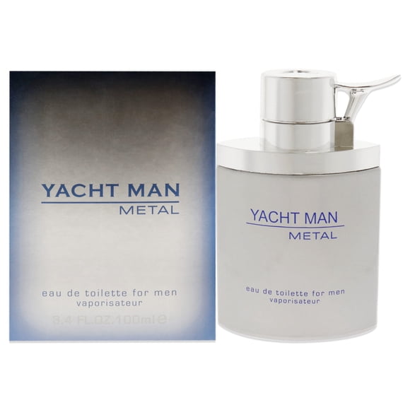 Perfume Myrurgia Yacht Man Metal Eau de Toilette para hombre, 100 ml