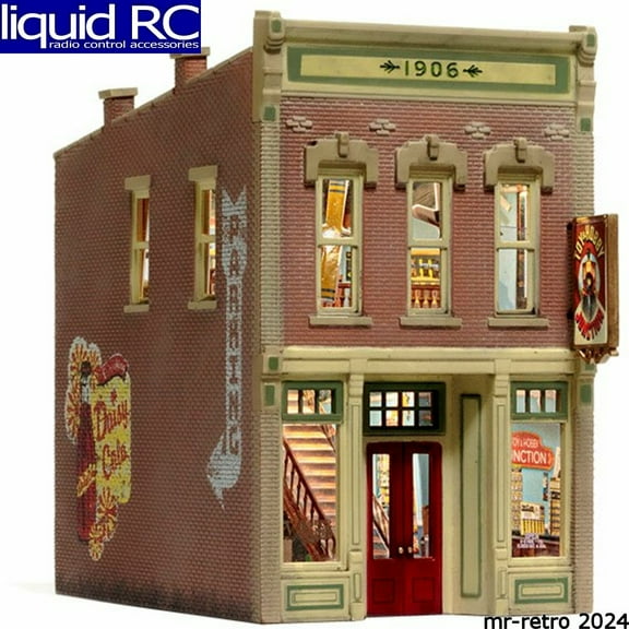 Woodland Scenics BR4960 N Scale Toy & Hobby Shop Model Train Set Building
