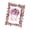Pink, variant on Lynono Decorative Flower Pattern Metal Picture Frame For Tabletop Photo Display Decors