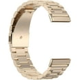 thumbnail image 4 of REQO Bracelet en Métal Compatible avec Fitbit Versa 4/Sense 2/Versa 3/Sense Bracelet de Remplacement Bracelet en Acier Inoxydable pour Versa 4/Sense 2, 4 of 7