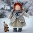 thumbnail image 2 of CUITING 12” Waldorf Dolls Handmade Rag Doll - Personalized Collectors Plush Doll for Kids Birthday Present Vintage Crocheted Doll Toys with Beautiful Present Box, 2 of 7