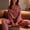 Pink(New), variant on Fashion Women's Polka Dot Collar Button Pocket Long Sleeve Top with Elastic Waist Pants Pajama Set