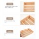 thumbnail image 4 of Jabonera de proceso en frío, estante de almacenamiento para el hogar, soporte para plantas para balcones, antideslizante, grande, de madera, 4 of 6
