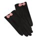 thumbnail image 2 of Guantes de invierno para mujer, forro polar térmico resistente al viento, antideslizante, para correr con pantalla táctil, estilo Bowknot para clima frío Wmkox8yii jkg3722, 2 of 4
