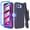 Blue, variant on Thousandgear Designed for T-Mobile REVVL 8 5G / REVVL 8 / TMRV085G Case, Not for REVVL 8 Pro, Built-in Screen Protector Belt Clip Holster Rugged Cover - Green