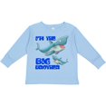 thumbnail image 3 of Inktastic I'm The Big Brother Shark Boys Long Sleeve Toddler T-Shirt, 3 of 5