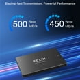 thumbnail image 2 of 128GB Internal SSD SATA III 2.5”Internal Solid State Drive 3D NAND Flash Advanced SSD Internal Hard Drive up to 500MB/s SATA 3 SSD Upgrade Performance for PC Laptop, 2 of 7