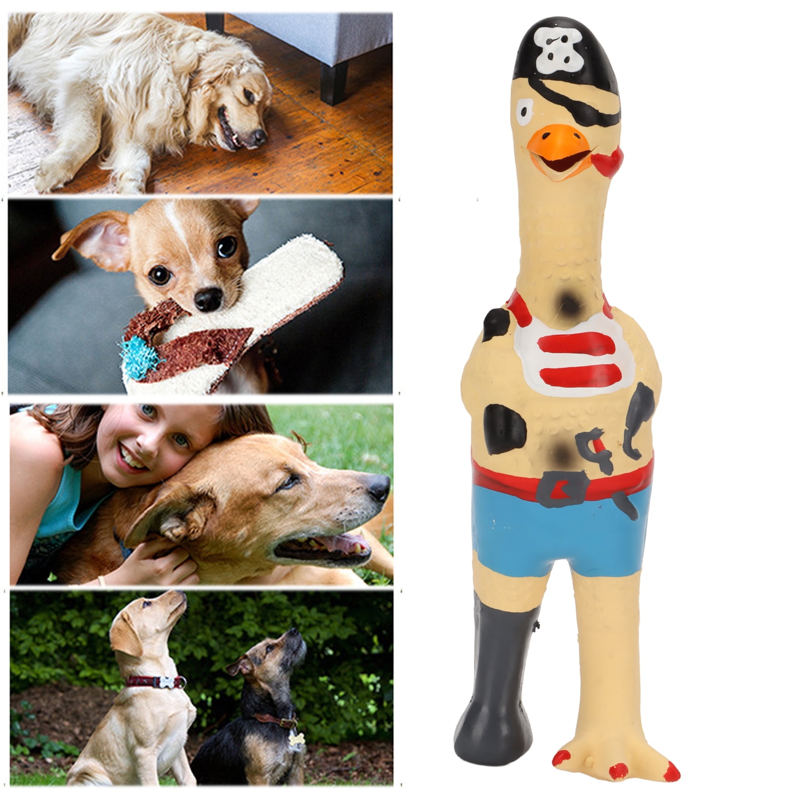 Flying chicken dog toy sales