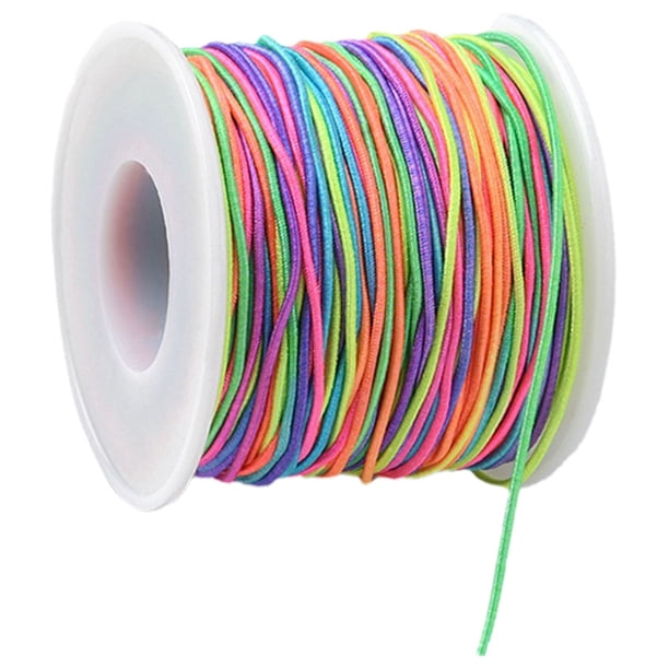unbranded Hilo De Bisutería Resistente Y Elástico Multicolor Para Proyectos Creativos Y Pulseras