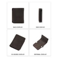 thumbnail image 3 of Carteras cortas para hombre Monedero Diseño con cremallera vintage Tri ANGGREK Otros, 3 of 8