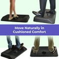 thumbnail image 2 of Active Standing Desk Mat with Massage Ball – Not-Flat Anti-Fatigue Mat for Standing Desk, Ergonomic Comfort Floor Mat for Home Office, 2 of 8