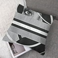 thumbnail image 7 of nygtbtfer Black and White Throw Pillow Covers  Set of 2 Decor Decorative Throw Pillow Cover Grey Abstract Modern Geometric Square Cushion Cases for Sofa Bed Couch 22x22in, 7 of 7