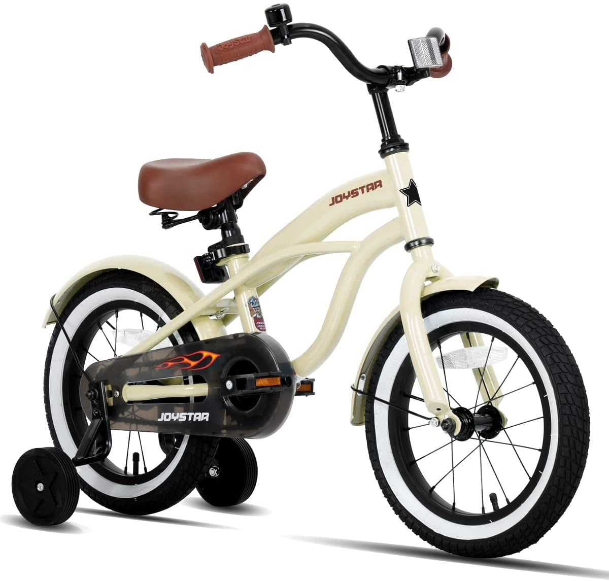 Details about   JOYSTAR Kids Bike Cruiser Bike for Girls 12 14 16 Inch with Training Wheels 