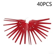 40 X Plastic Cutter Blades Replacement For Florabest Grass Trimmer Lawnmower