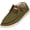 Olive, variant on NORTY Mens Boat Shoe Canvas Casual Lightweight Slip-On Loafer Everyday Comfort