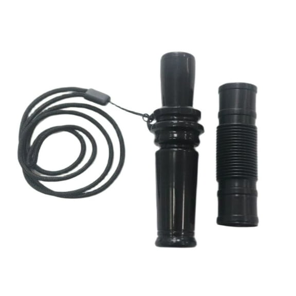 Professional Deer Call with Extended Resonances Tube ABS Texture Adjustable Sound Frequency for Outdoor