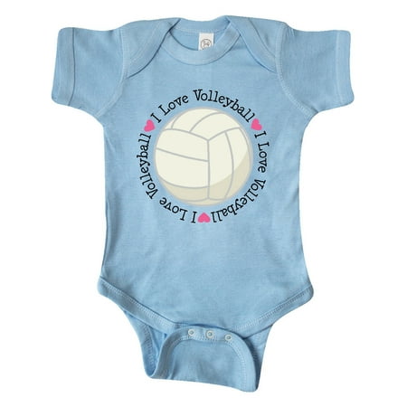 

Inktastic Volleyball Gifts for Girls Gift Baby Girl Bodysuit