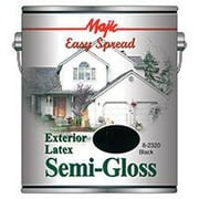 Yenkin-Majestic 2428901 1 gal Easy Spread Majic Exterior Latex Semi Gloss House Paint - Black