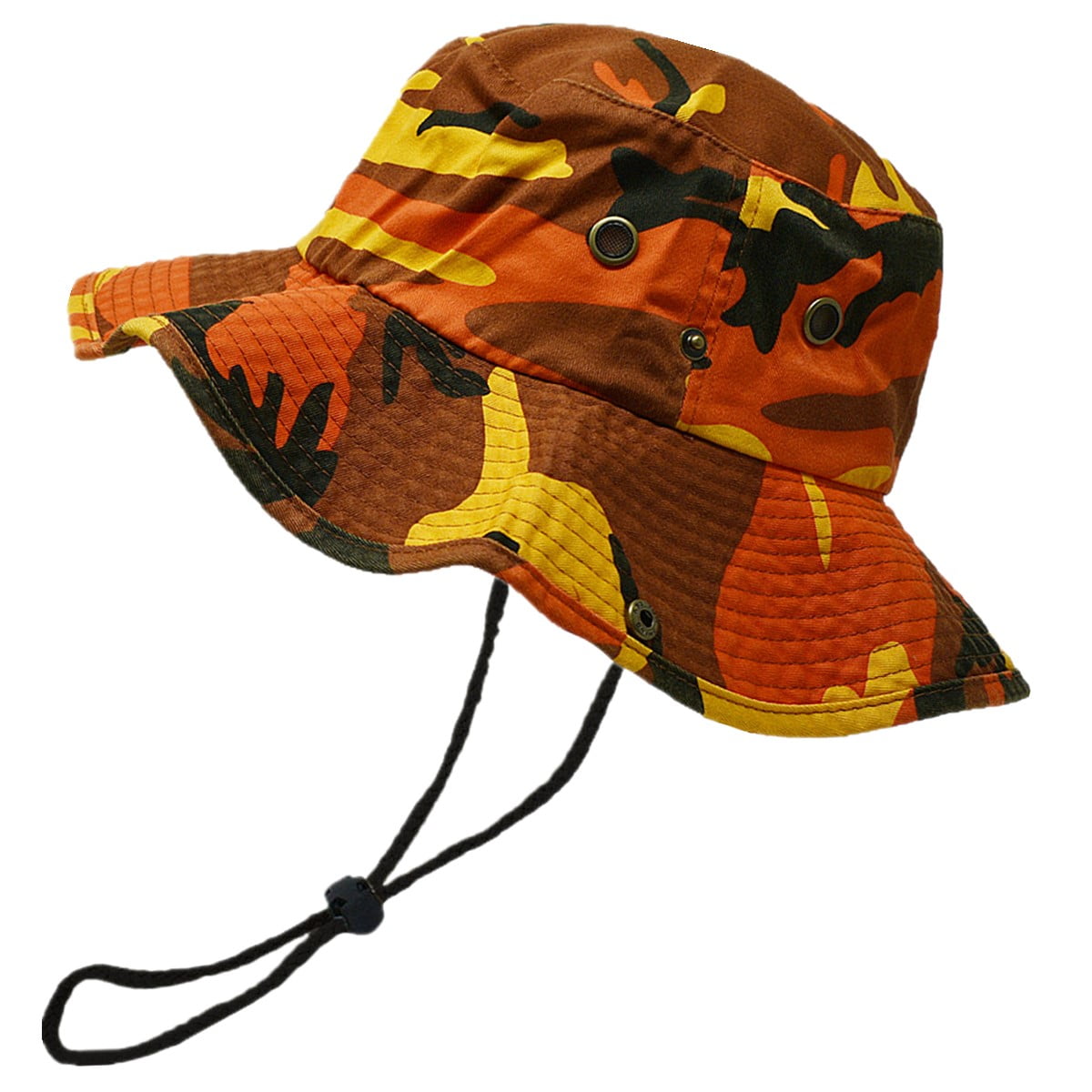 Glory Max Classic Cotton Wide Brim Bucket Hat Summer Outdoor Boonie