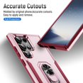 thumbnail image 6 of Decase for Samsung Galaxy S25 Ultra Case,Shockproof Protection,Rotating Ring Stand,Magnetic Car Mount Compatible, Scratch-Resistant, Dual Layer Hard PC + TPU Cover,B, 6 of 9