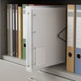 thumbnail image 6 of Loose Leaf Document File Folder Elastic Band Closure Label Pocket Paper Storage Organizer White, 6 of 6