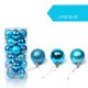 thumbnail image 2 of Teissuly 48Pcs 30mm Christmas Tree Ball Bauble Hanging Home Party Ornament Decor Hanging Ball for Indoor Outdoor Holiday Party Teissuly WER202310160765, 2 of 3