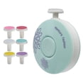thumbnail image 2 of Kit de lima de uñas para bebés Jadeshay Cortaúñas eléctrico verde rosa 6,5 cm diámetro, 2 of 9