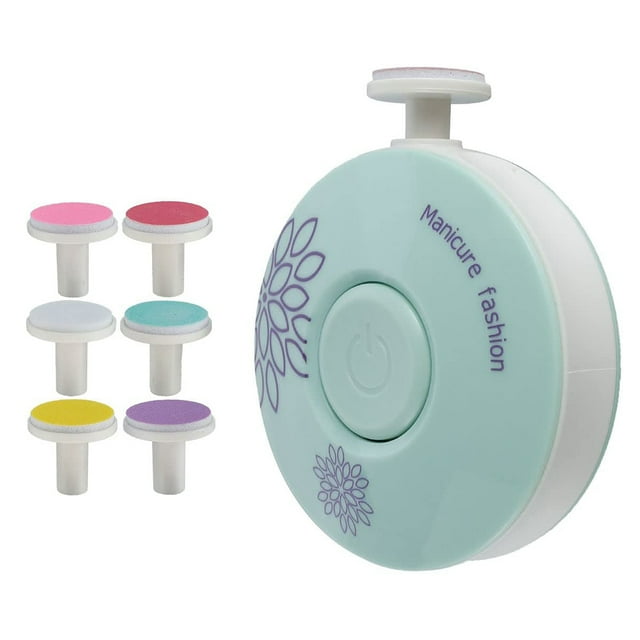Kit de lima de uñas para bebés, cortauñas eléctrico para bebés, cortauñas para bebés recién nacidos, cortauñas eléctrico para bebés, rendimiento finamente ajustado