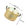 thumbnail image 2 of HONMEET Household Soup Pot Deep Steamer Pot Golden 1Pack for Cooking, 2 of 8