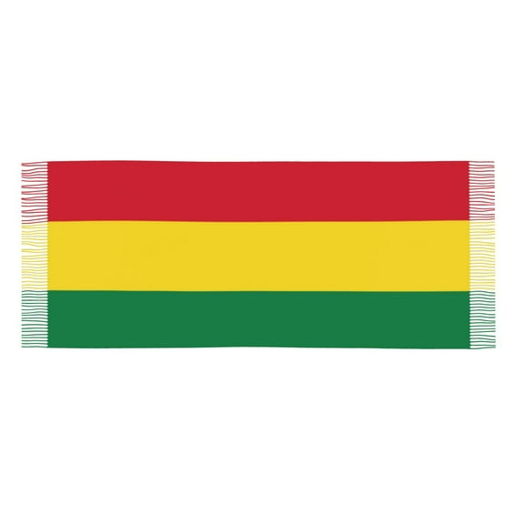 Womens Reggae Rasta Flag Scarf Shawl Wraps Soft Warm Shawls