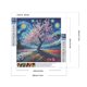 thumbnail image 2 of Pintura de diamante 5D DIY, kit de animales con taladro redondo completo, decoración del hogar, arte artesanal, 30x30cm, 2 of 9
