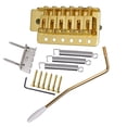 thumbnail image 2 of Juego de Puente de Trémolo de Guitarra Eléctrica Sunnimix Aleación de Zinc 52 Dorado, 2 of 8