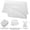 B, variant on THHEIC 10-Pack Empty White Woven Polypropylene Sandbags for Flood Control, Emergency Roadblocks, Building Construction, and Weighted Training