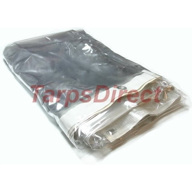 Bâche en Vinyle Transparent 5 Pieds x 7 Pieds - 20 MIL